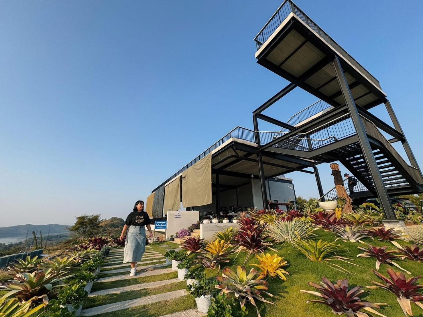 สกายเบย์ เชียงคาน Hotel Pha Baen Exterior foto